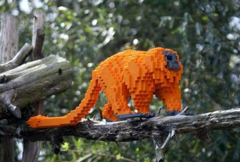Animales En Peligro De Extincin Hechos De LEGO