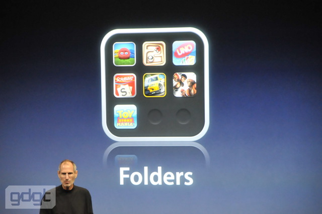Especial iPhone OS 4.0: Carpetas