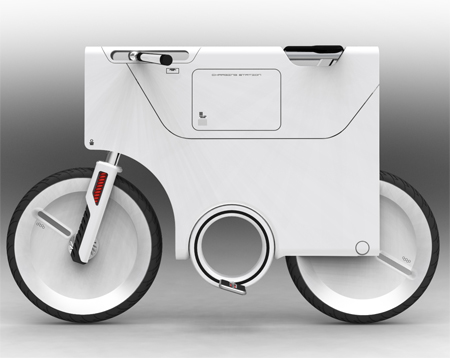 Ebiq, la bicicleta futurista fcil de estacionar