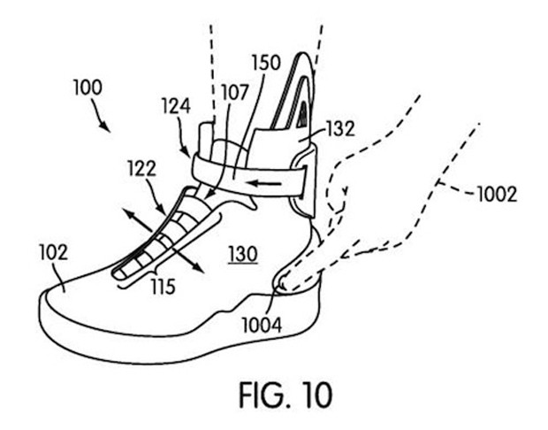  Nike patenta un sistema de auto-atado y Marty McFly suspira