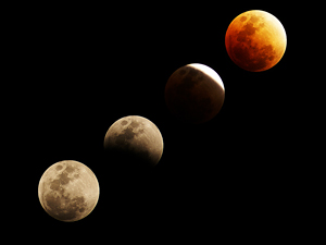 Primer eclipse total de Luna del ao