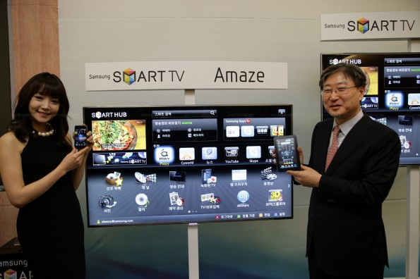 Samsung 3D Smart TV con gafas mejoradas para reducir la fatiga de los ojos