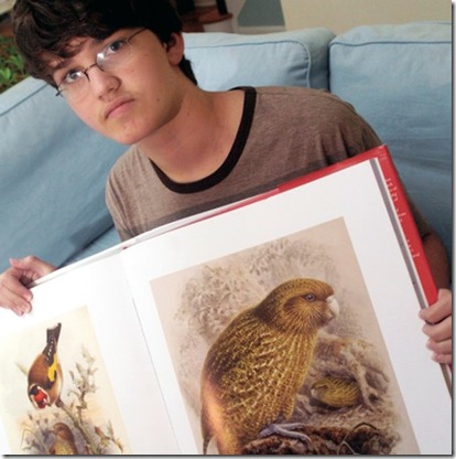 Adolescente salva especies en extincion