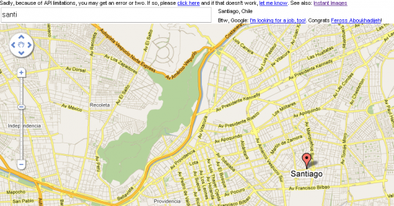 Aparecen versiones Instant de Google Maps y Google Images