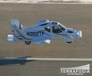 Auto volador recibe permiso para andar por la calle en EE.UU.