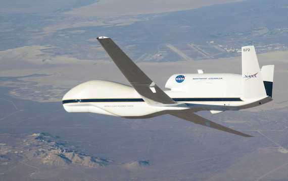 El Global Hawk ha finalizado su primera misin cientfica