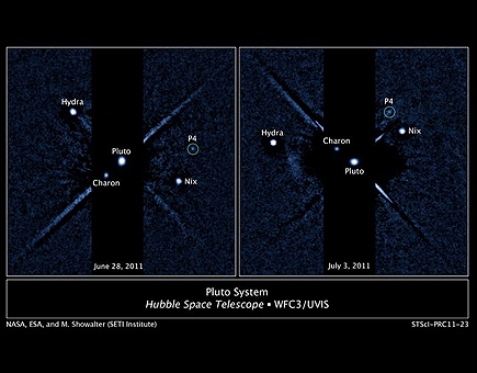 El Hubble descubre una nueva luna de Plutn