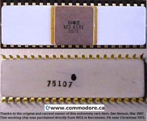  El motor de una microrevolucin: MOS 6502