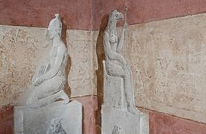 Encontrada sala de inspiracin egipcia del siglo XVIII