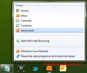 Hotmail agrega notificaciones de escritorio en IE9