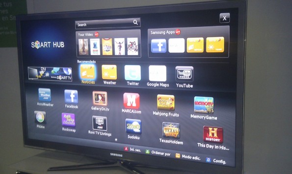 Samsung presenta en Espaa su concepto de 'televisor inteligente'