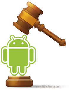 Se le están poniendo las cosas complicadas a Android en los juzgados