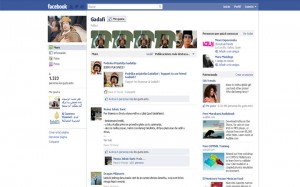 Ultranacionalistas serbios apoyan a Gadafi en Facebook